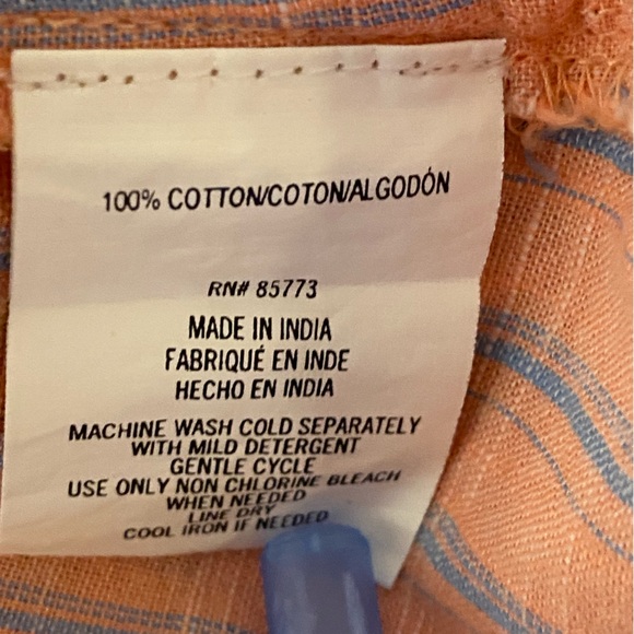 Oneill Pink Blue Pin Striped Cotton Mini Dress Size XL NWT SKU0476 - Picture 10 of 10